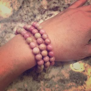 Healing stones bracelets (set of 3)